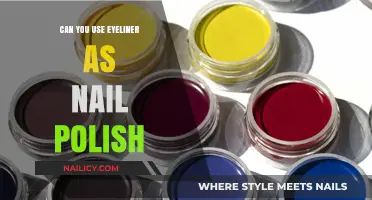 Eyeliner as Nail Polish: Creative Hack or Beauty Blunder?