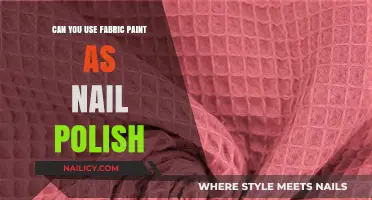 Using Fabric Paint as Nail Polish: Creative Hack or Beauty Blunder?