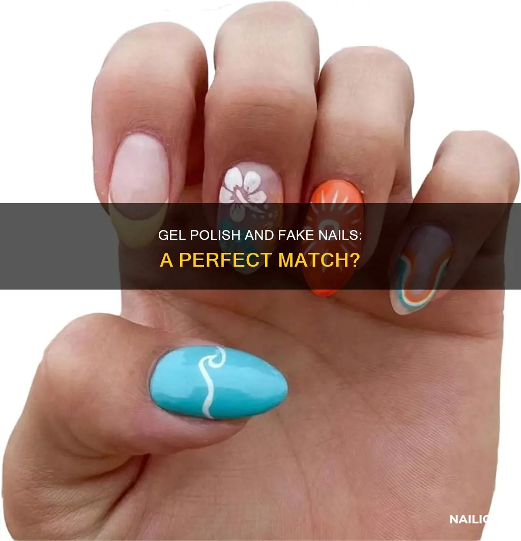 can you use fake nails with gel polish