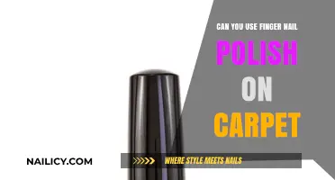 Can You Use Nail Polish on Carpet? Tips and Risks