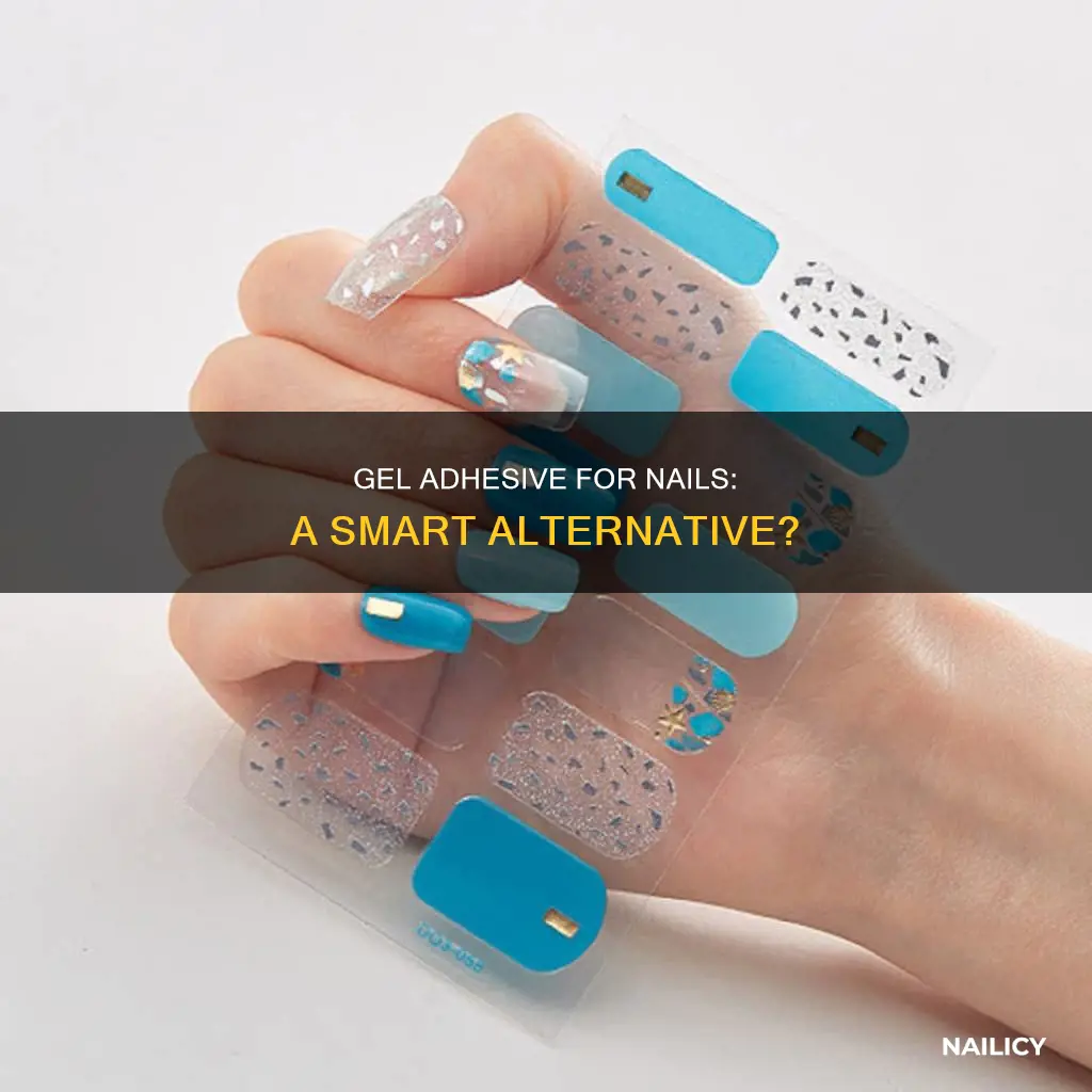can you use gel adhesive for nails
