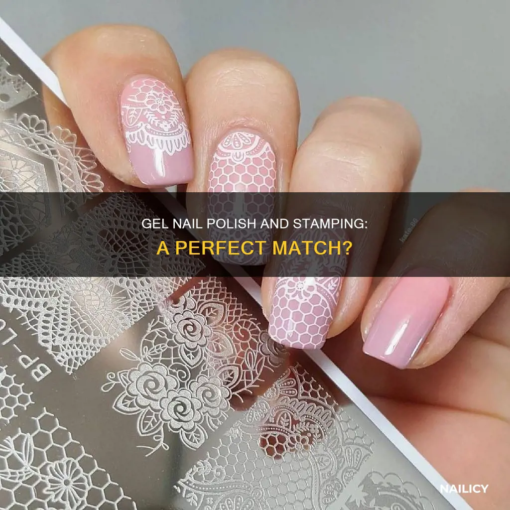 can you use gel nail polish with nail stamos