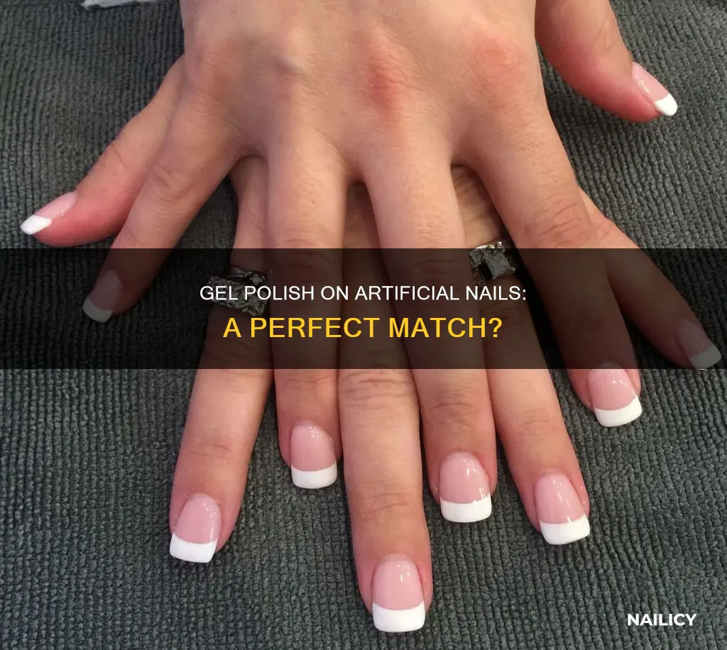 can you use gel polish on artificial nails