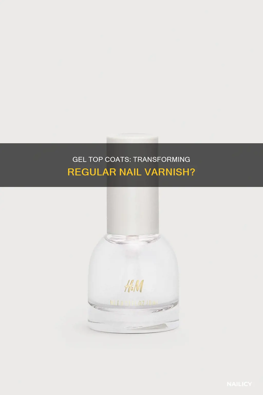 can you use gel top coat on normal nail varnish