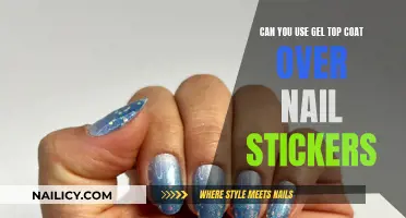 Gel Top Coats Over Nail Stickers: A Smart Choice?