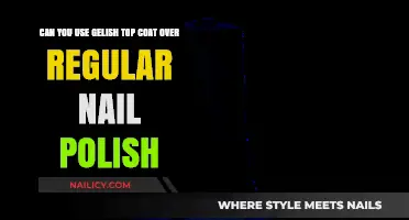 Gelish Top Coat Over Regular Polish: Compatibility and Tips