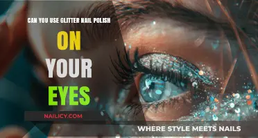 Glitter Nail Polish on Eyes: Safe or Risky Beauty Hack?