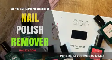 Isopropyl Alcohol: An Effective Nail Polish Remover?