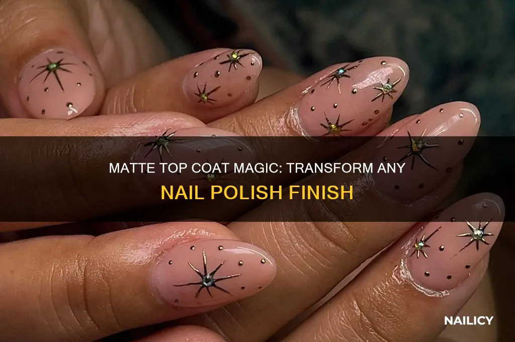 can you use matte top coat on any nail polish