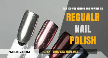 Mirror Nail Powder on Regular Polish: Tips for a Flawless Finish