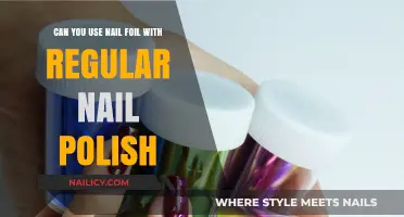 Nail Foil and Regular Polish: A Creative Combo Guide