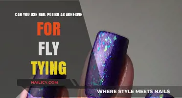 Nail Polish as Fly Tying Adhesive: Creative Hack or Sticky Mistake?