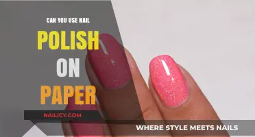 Creative Crafting: Using Nail Polish on Paper for Unique Designs