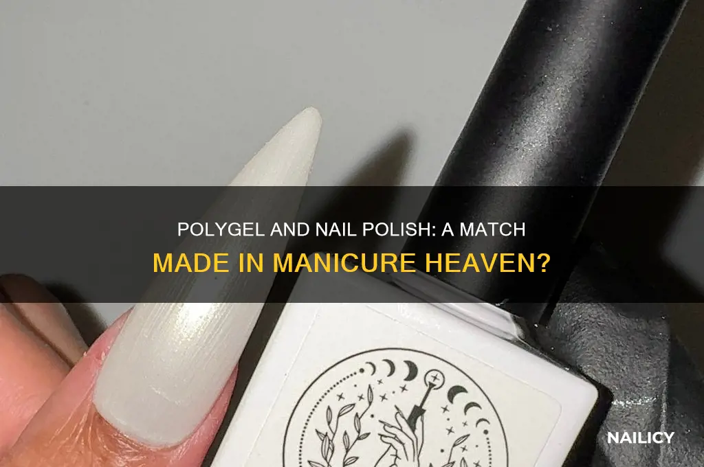 can you use nail polish on polygel