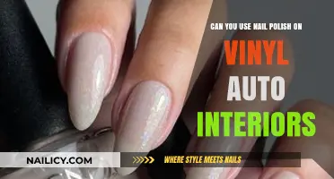 Nail Polish on Vinyl Auto Interiors: Safe or Damaging?