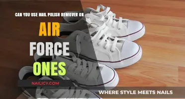 How to Clean Your Air Force Ones with Nail Polish Remover