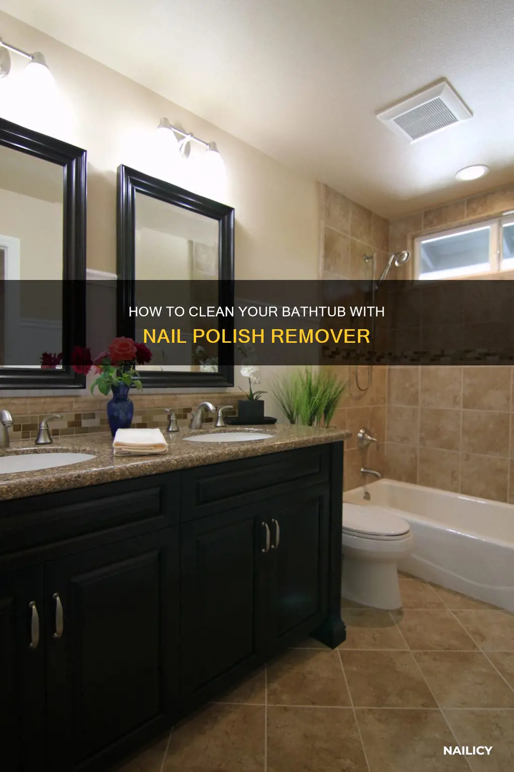 can you use nail polish remover on bathtub