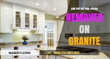 How to Remove Nail Polish from Granite