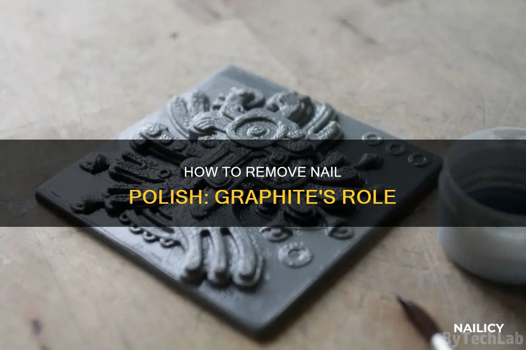 can you use nail polish remover on graphite