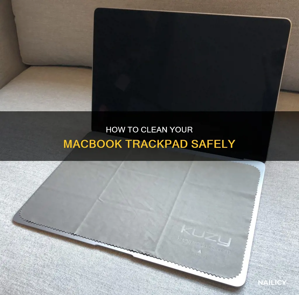 can you use nail polish remover on mac tracpad