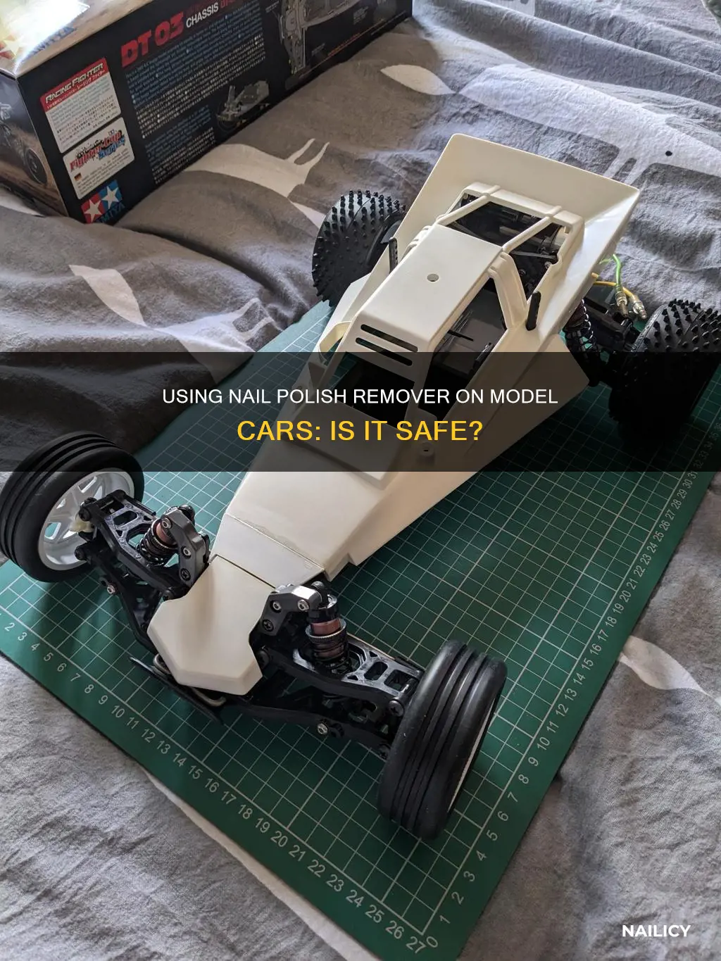 can you use nail polish remover on model car kits