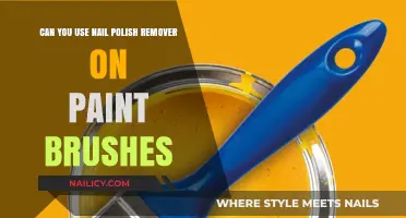 How to Revive Paint Brushes with Nail Polish Remover
