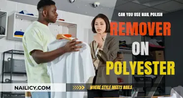 How to Remove Nail Polish from Polyester Fabrics