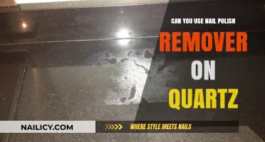 How to Clean Quartz With Nail Polish Remover