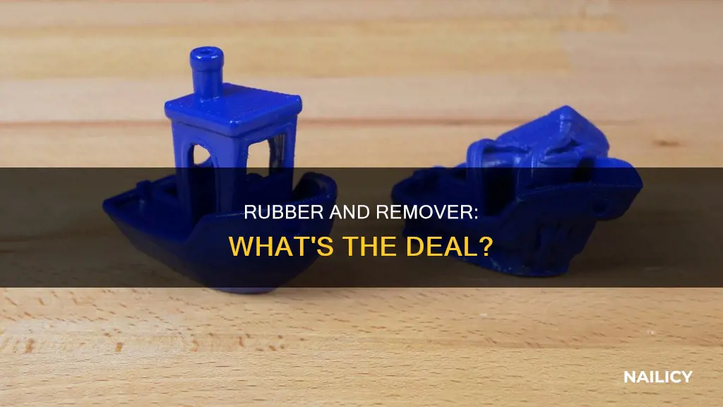 can you use nail polish remover on rubber