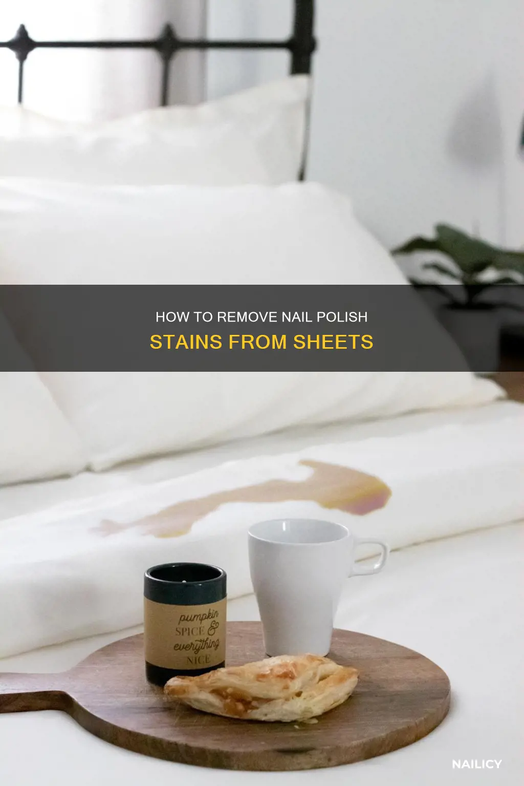 can you use nail polish remover on sheets