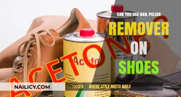 How to Use Nail Polish Remover on Shoes