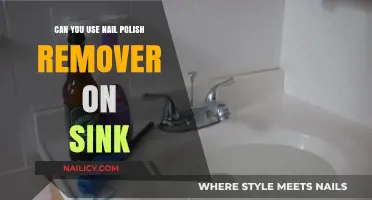 How to Remove Nail Polish from Your Sink