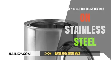 How to Use Nail Polish Remover on Stainless Steel