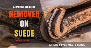 How to Remove Nail Polish from Suede