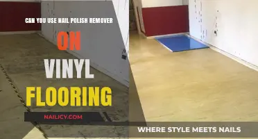 How to Remove Nail Polish Stains from Vinyl Flooring