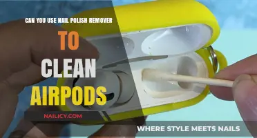 How to Clean AirPods with Nail Polish Remover