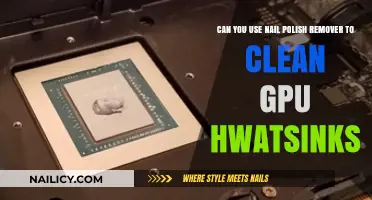 Cleaning GPU Heat Sinks: Nail Polish Remover – Yay or Nay?