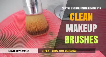 How to Clean Makeup Brushes with Nail Polish Remover?