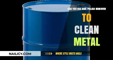 Cleaning Metal with Nail Polish Remover: Is It Effective?