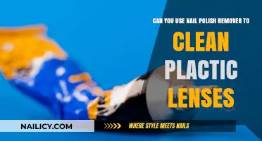 How to Clean Plastic Lenses: Nail Polish Remover?