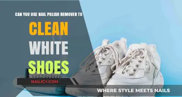 How to Clean White Shoes with Nail Polish Remover?