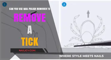 How to Remove Ticks with Nail Polish Remover?