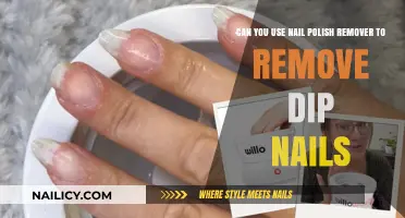Dip Nails: Can Nail Polish Remover Work?