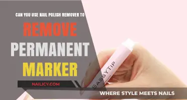How Nail Polish Remover Erases Permanent Marker Stains