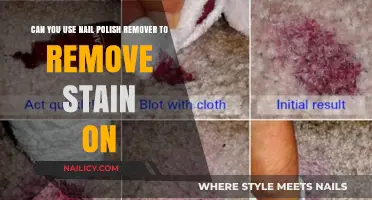 How to Remove Stains with Nail Polish Remover