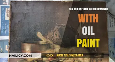 How to Remove Oil Paint with Nail Polish Remover