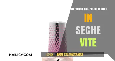 Using Nail Polish Thinner in Seche Vite: Safe or Risky?