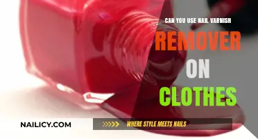How to Remove Nail Varnish from Clothes