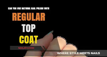 Natural Nail Polish and Regular Top Coat: Compatibility Explained