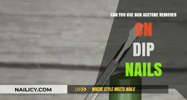 Dip Nails: Acetone or Non-Acetone Remover?
